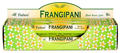 Tulasi Franginpani Incense 20 Stick Packs (6/Box)