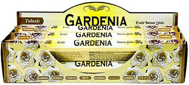 Tulasi Gardenia Incense 20 Stick Packs (6/Box)