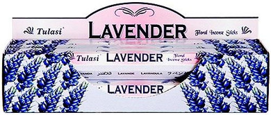 Tulasi Incense Tulasi Lavender Incense 20 Stick Packs 6/Box