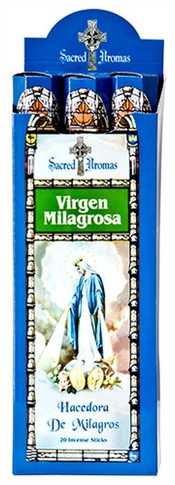 Tulasi Miracle Virgin Incense 20 Stick Packs (6/Box)