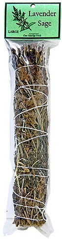 Lavender Sage Smudge 9"L (Large)