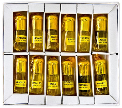 Jasmine Perfume Oil - 1/12 FL. OZ. (2.5 mL) 12 Bottles/Pack