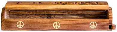 Style elytS Wooden Coffin Box Peace 12L