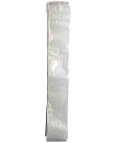 Style elytS Clear Plastic Zip Lock Bag 2x12 Pack of 100