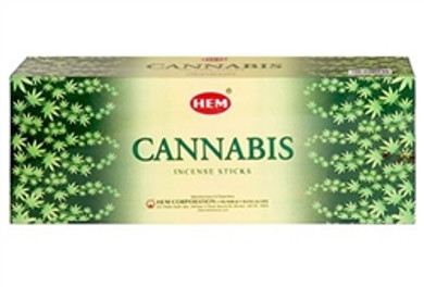 Hem Cannabis Incense 20 Stick Packs (6/Box)