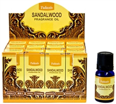 Tulasi Sandalwood Fragrance Oil 10 ML - 1/3 FL. OZ. (12/Box).