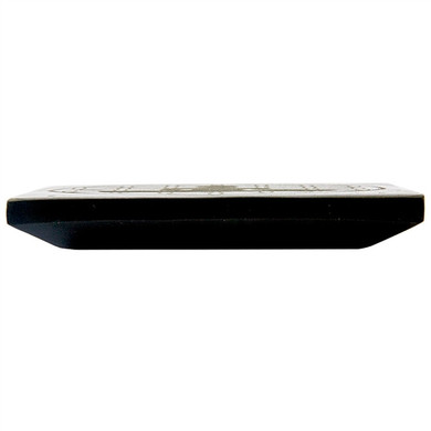 Black Soapstone Lotus Incense Burner 4"x 4"