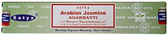 Satya Arabian Jasmine Incense 15 Gram Packs (12/Box)