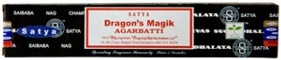 Satya Dragons Magik Incense 15 Gram Packs (12/Box)