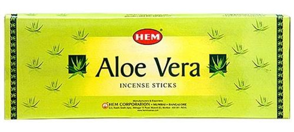 Hem Incense Hem Aloe Vera Incense 20 Stick Packs 6/Box