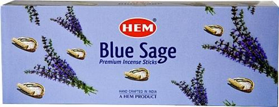 Hem Incense Hem Blue Sage Incense 20 Stick Packs 6/Box