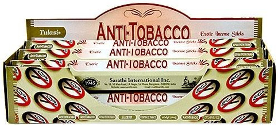 Tulasi Incense Tulasi Anti-Tobacco Incense 20 Stick Packs 6/Box
