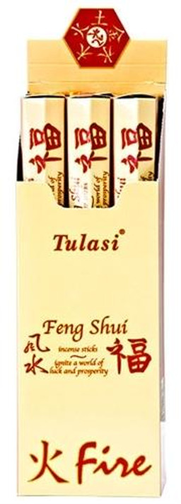 Tulasi Incense Tulasi Feng Shui Fire Incense 20 Stick Packs 6/Box
