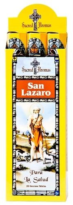 Tulasi Incense Tulasi Saint Lazarus Incense 20 Stick Packs 6/Box
