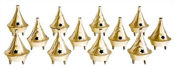 Style elytS Brass Cone Burners 2.5H Set of 12