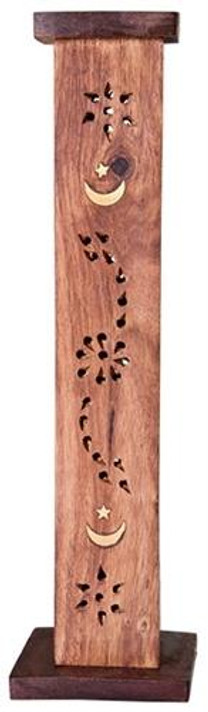 Style elytS Wooden Tower Coffin Box Star and Moon 12L