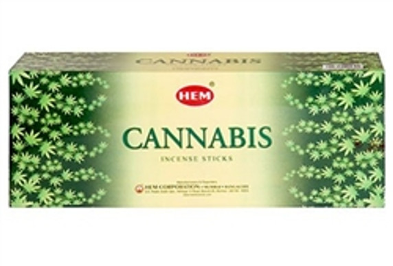 Hem Cannabis Incense 20 Stick Packs (6/Box)