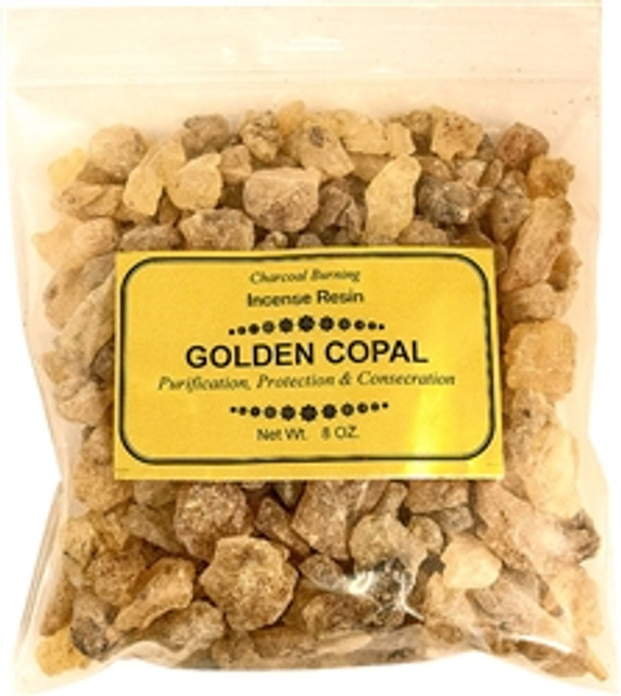 Golden Copal - Incense Resin - 8 OZ.