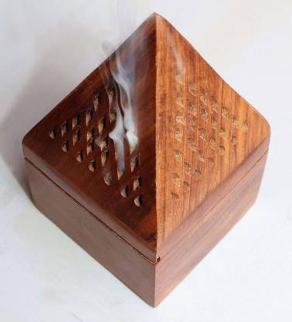 Wooden Cone Burner 3"x3"x4.5"