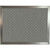 Trellis 90 grey lap tray with silver frame