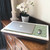 blithe green lap tray with cream frame with laptop and mouse