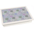 verdant green lap tray with cream frame and cream cushion