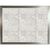 smoke lap tray with silver frame