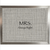 mrs always right vintage lap tray with silver frame