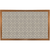 Arabesque lap tray with wood frame