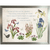 Spring garden kiss of the sun lap tray with silver frame