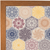 cheery lap tray with wood frame, close up