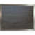 dark oak lap tray with silver frame