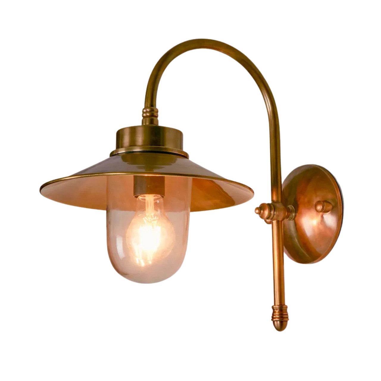 Legacy Antique Brass Wall Light - Zest Lighting