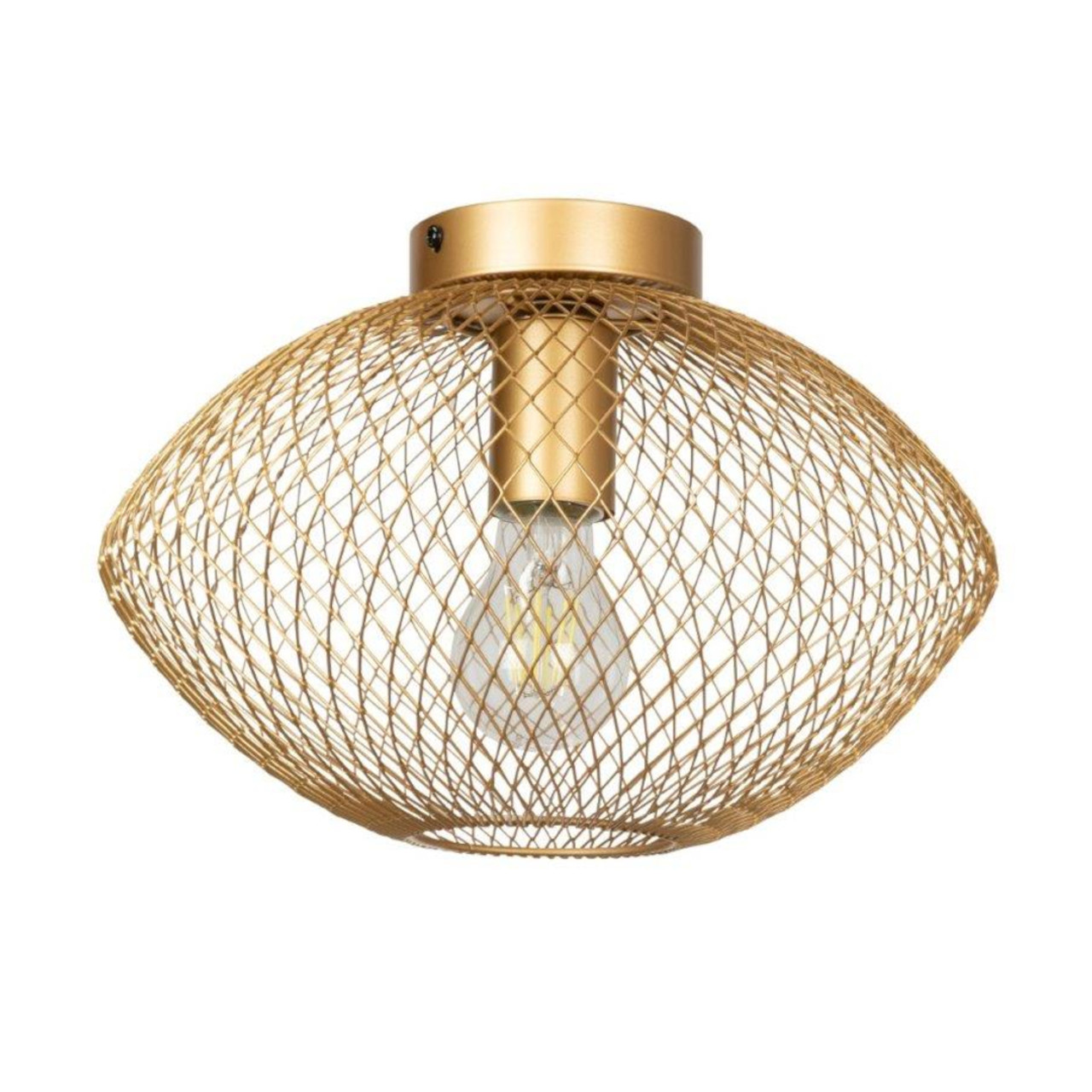 Gold mesh shop ceiling light