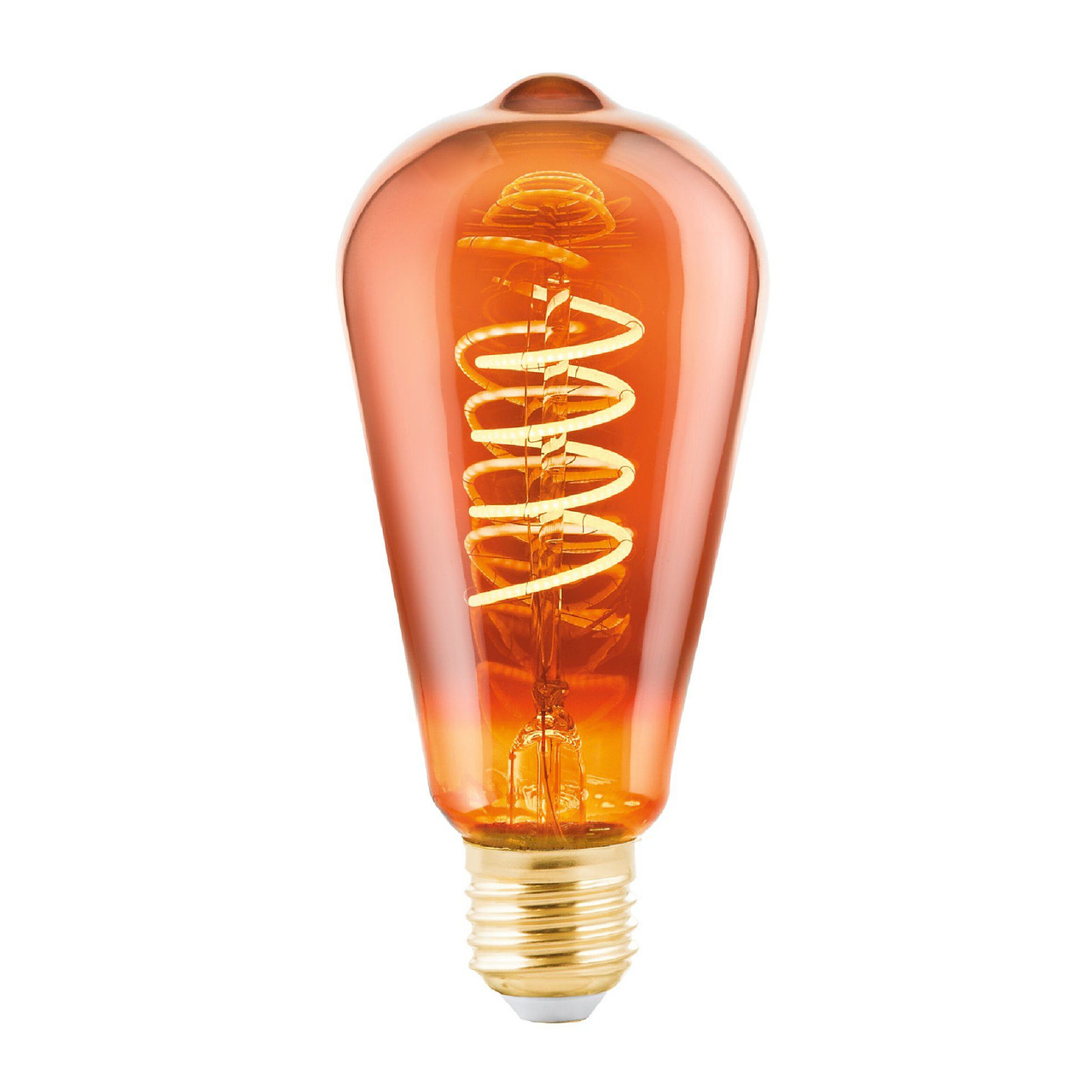 Led swirl shop light bulb