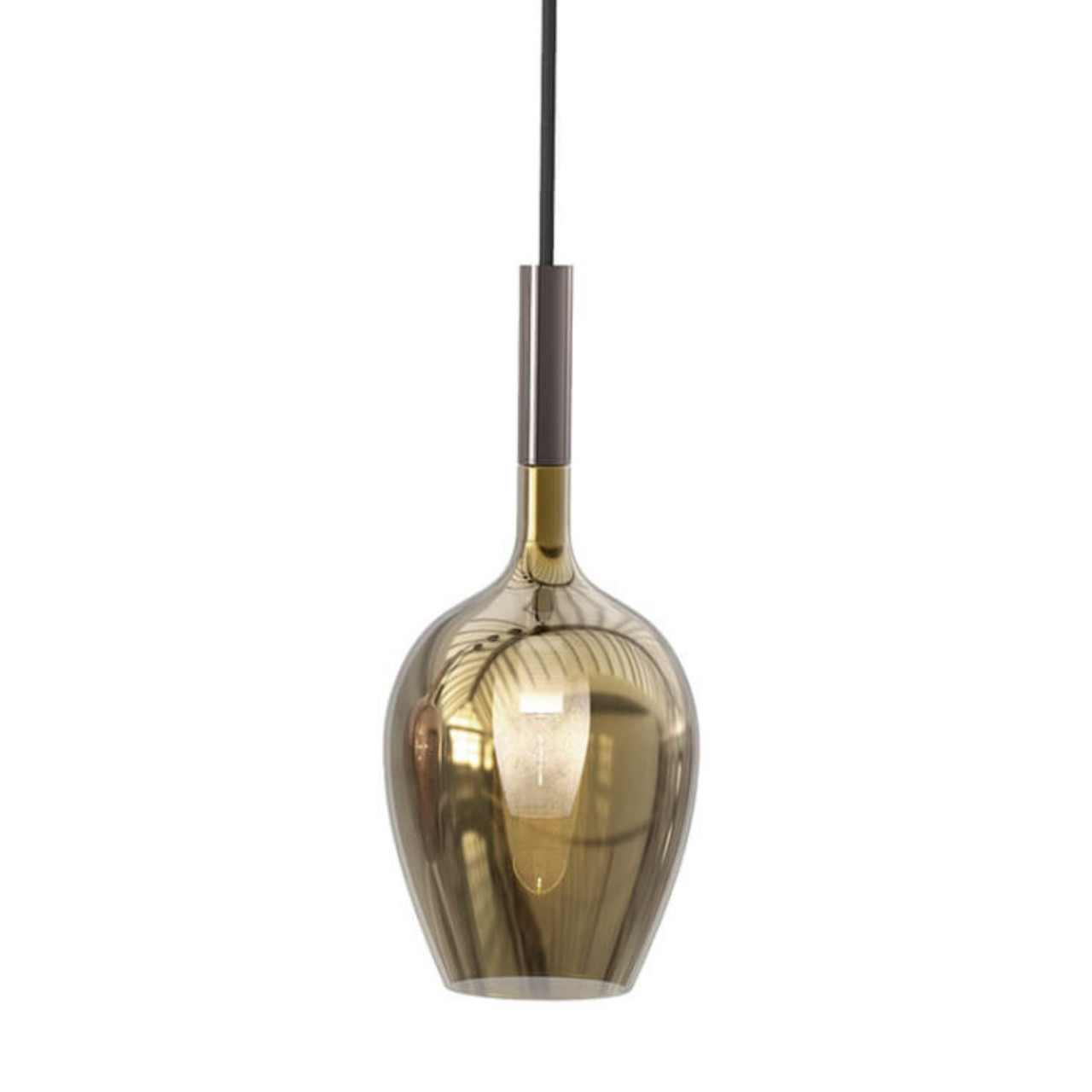 MAIA ROSE SHINY GOLD SOLID BROWN