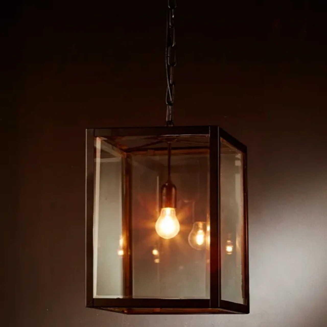 Box Cage Small Pendant Light - Zest Lighting