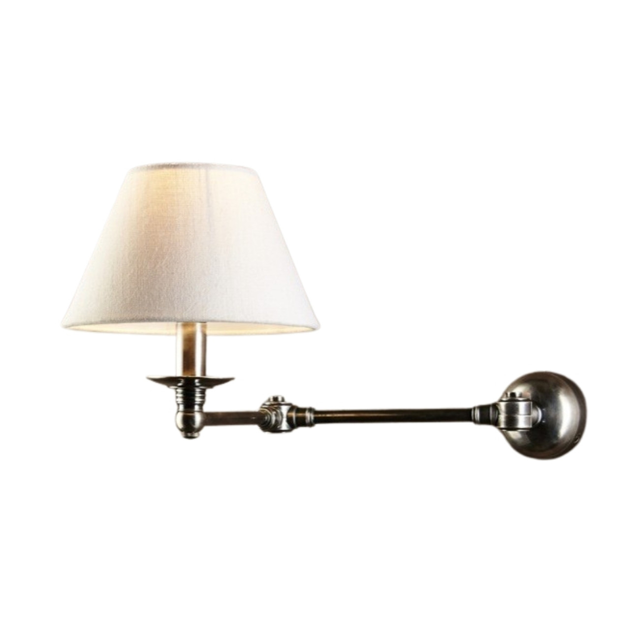 swing arm wall reading lamp