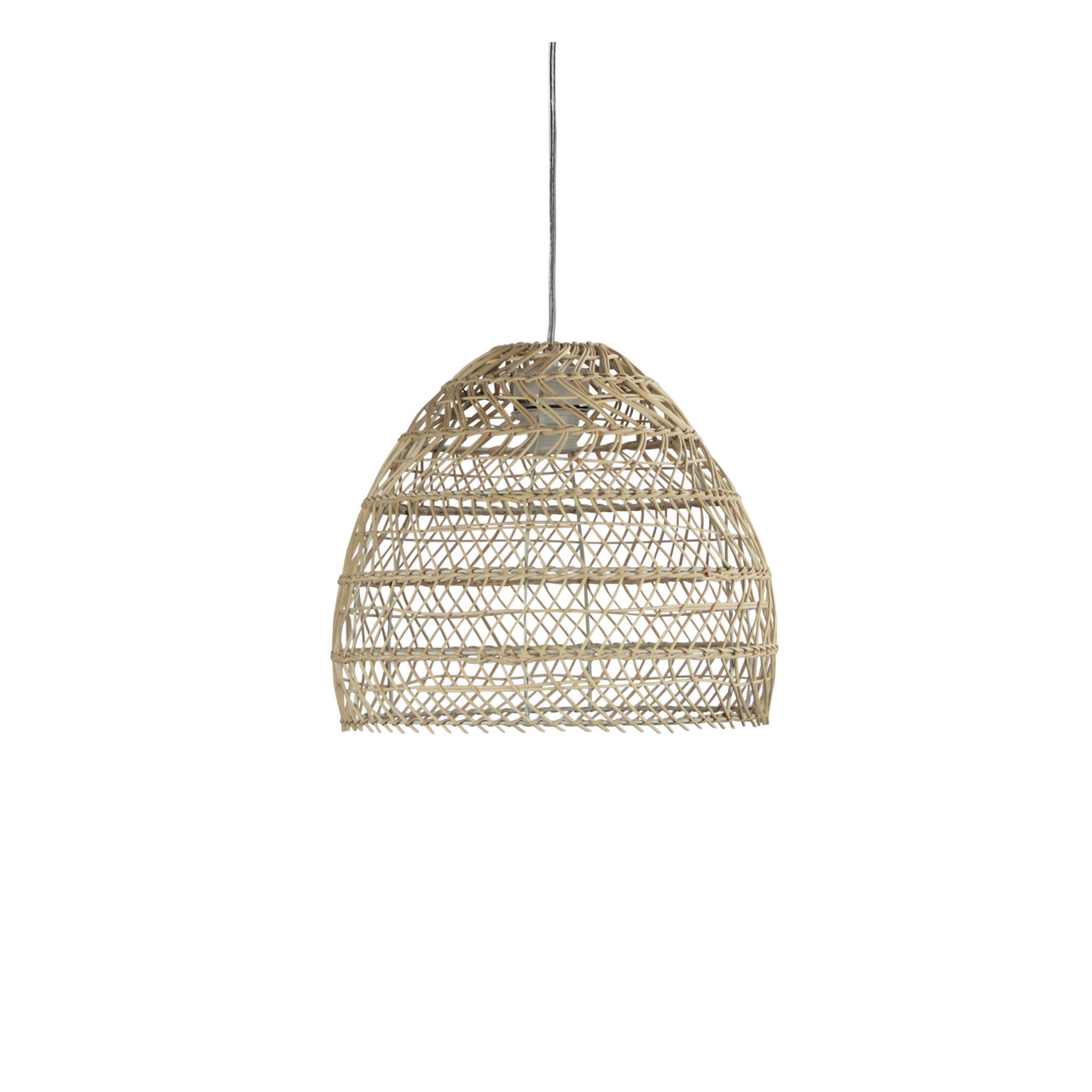 Rattan light shop shade small