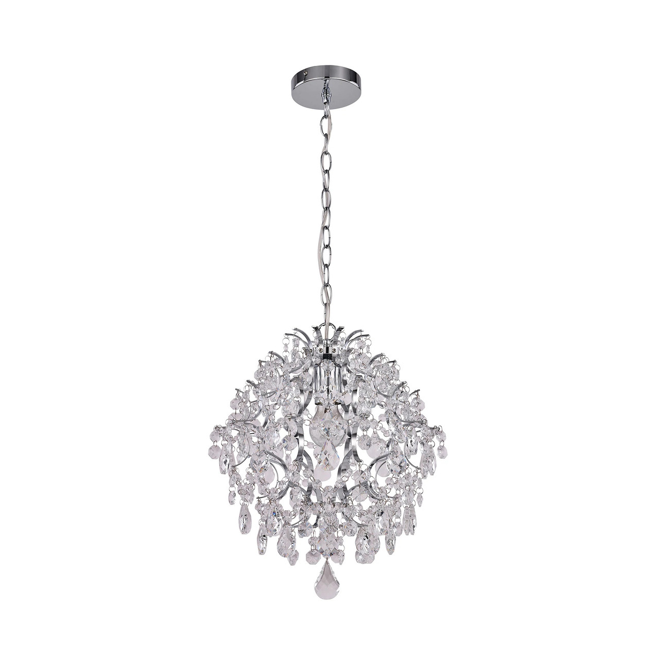 mini crystal chandelier