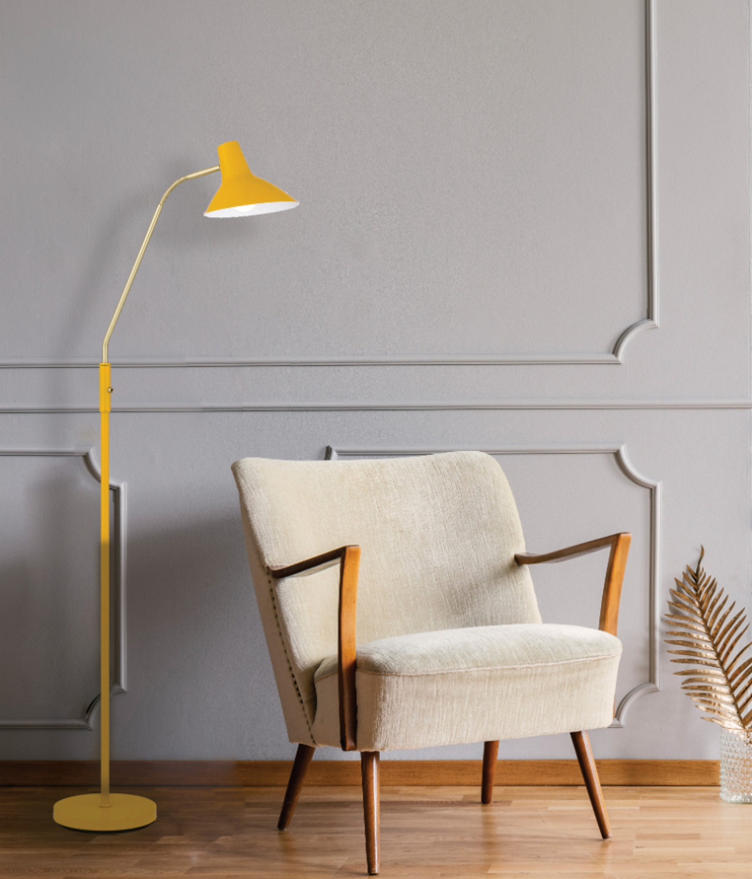 Modern yellow clearance lamp