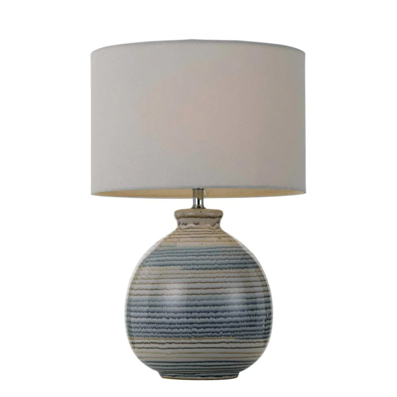 patterned ceramic lamp