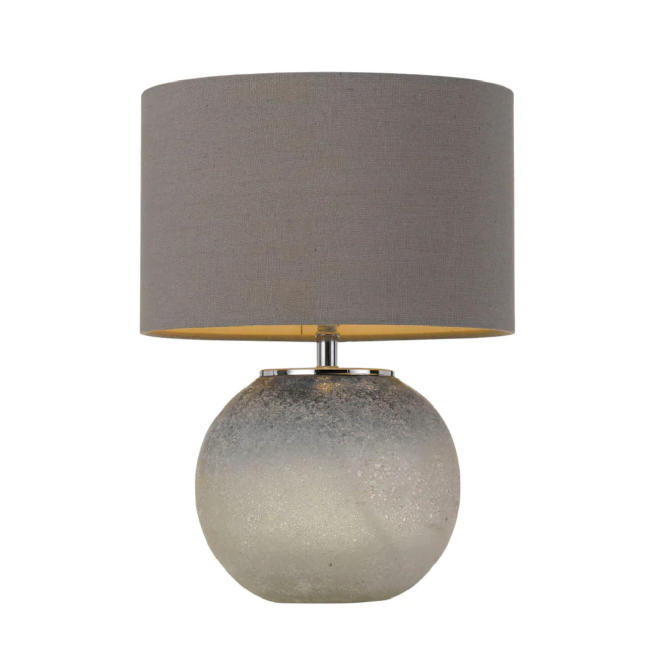 round glass table lamp