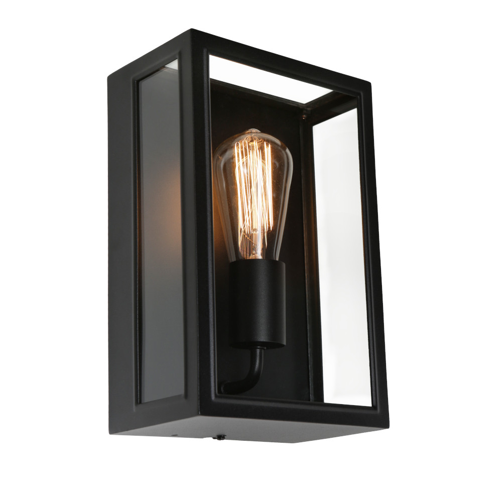 Harvard Black Exterior Wall Light - Zest Lighting