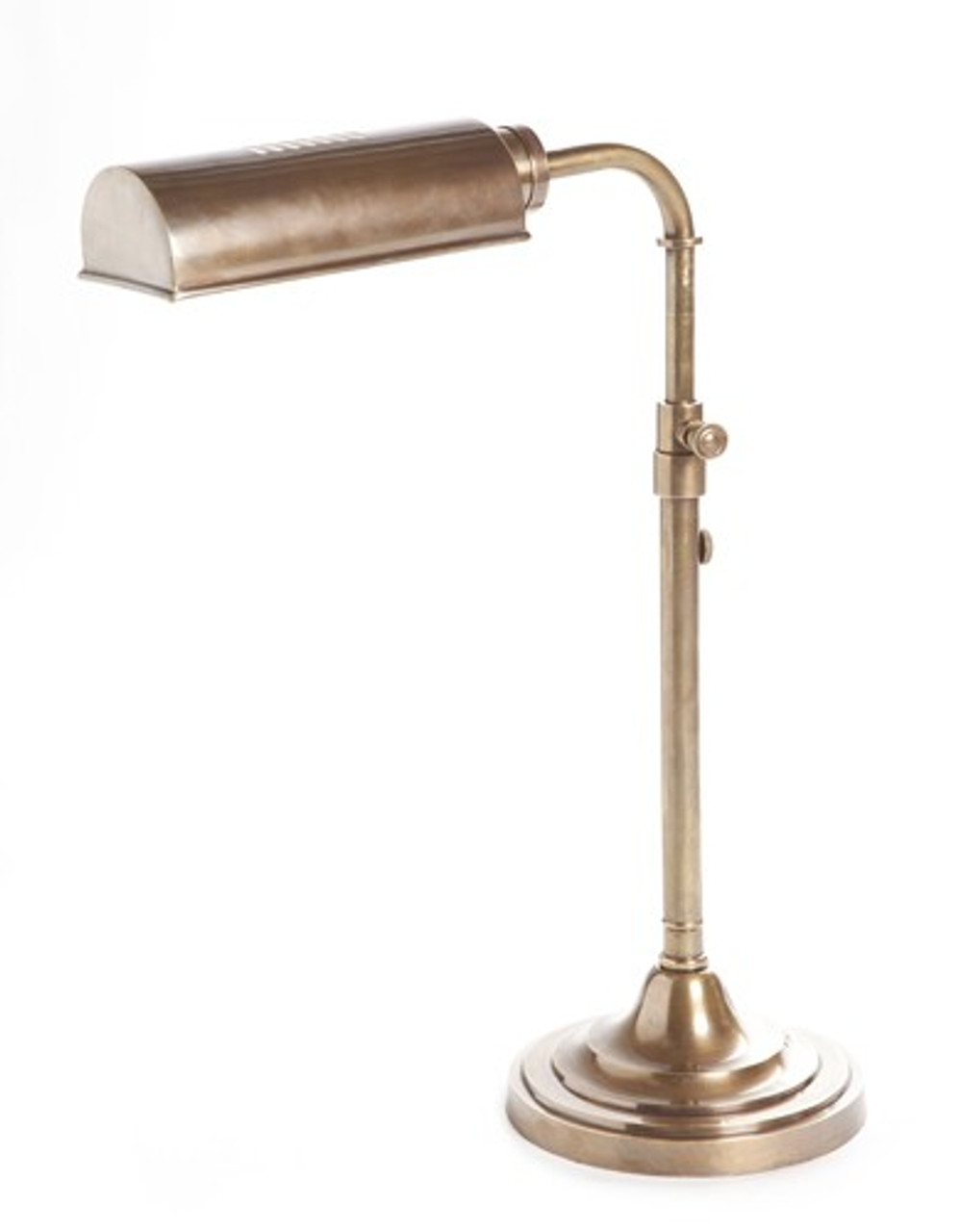 brass desk light