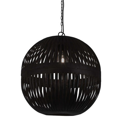 Eshan Black Ball Metal Pendant Light
