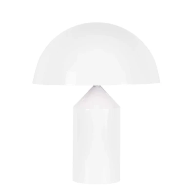 Ken Dome Shade White Table Lamp