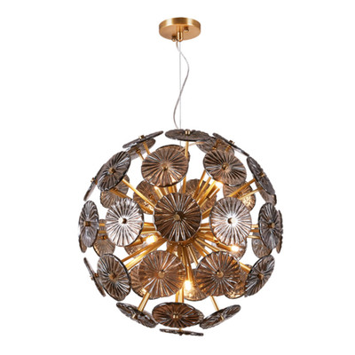 Amalfi Brass Sputnik Chandelier