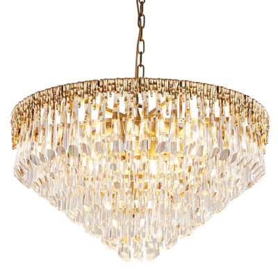 Prague Crystal Chain Pendant Chandelier