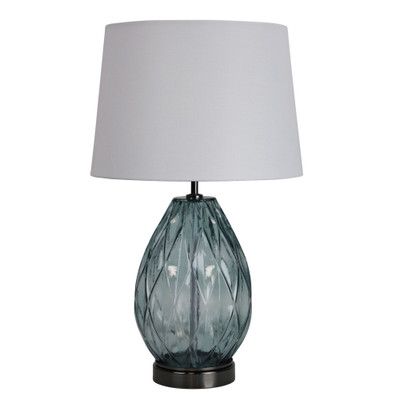Varanasi Patterned Glass Table Lamp